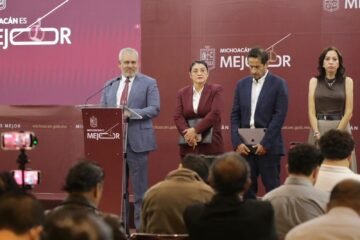 Con inversión de 58 mil mdp para Michoacán, se consolida respaldo de Sheinbaum: Bedolla