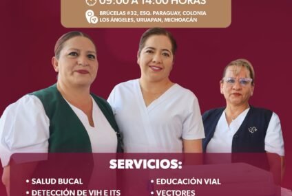 SSM llevará Feria de la Salud gratuita a Uruapan