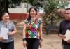 Gaby Molina sigue en territorio; visita Cecadej