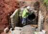 Con las obras del Morebús, se modernizan tuberías y alcantarillas en Morelia Con las obras del Morebús, se modernizan tuberías y alcantarillas en Morelia
