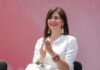 Gaby Molina destaca transformación carretera en Michoacán