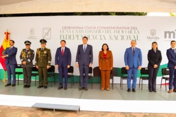 Michoacán conmemora el 216 aniversario del inicio de la Independencia Nacional Michoacán conmemora el 216 aniversario del inicio de la Independencia Nacional