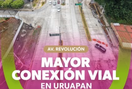 Inauguran este 10 de septiembre la tercera etapa del Paseo de la Revolución en Uruapan