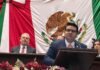 Toño Carreño, al responder al Quinto Informe de Gobierno, pidió un cierre de sexenio en paz para los michoacanos