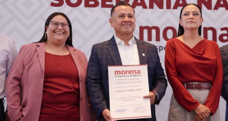 Torres Piña, nuevo coordinador de la Defensa de la Transformación en Michoacán