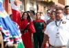 Alcaldesa María Isabel, encabeza desfile cívico