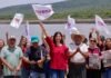 Gaby Molina respalda a los pescadores Gaby Molina respalda a los pescadores