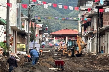 Avanza, obra de la calle Madero en San Lorenzo
