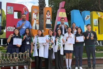 Estudiantes del Cecytem obtienen 11 medallas en feria internacional de ciencia