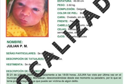 Localiza FGE a recién nacido en Zamora; un hombre fue detenido y es investigado por violencia vicaria