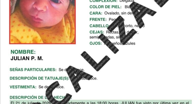 Localiza FGE a recién nacido en Zamora; un hombre fue detenido y es investigado por violencia vicaria