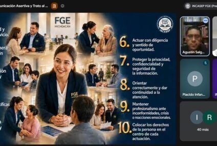 Comunicación asertiva y atención digna, pilares para la excelencia del servicio en la FGE