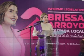 Rinde Brissa Arroyo Segundo Informe Legislativo