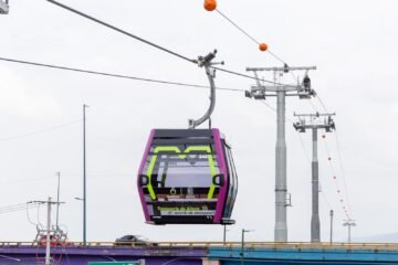 Vuela la primer cabina del teleférico de Morelia; arranca etapa de pruebas