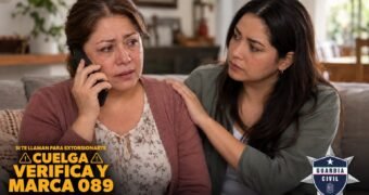 ¿Alguien cercano recibió una llamada de extorsión? Así puedes acompañarlo