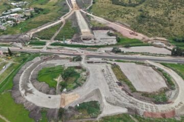 A un 66 % de avance, tramo del segundo anillo periférico que conectará Charo con Tarímbaro
