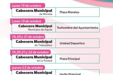 SSM lleva mastografías gratuitas a siete municipios de Michoacán