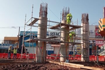 Construcción del distribuidor La Rinconada en Zamora, con 15 % de avance: Bedolla