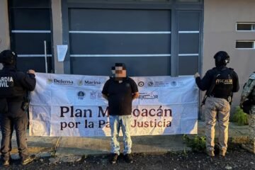 Caen 5 tras operativo en Los Reyes; entre los detenidos está presunto extorsionador de refresquera