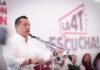 Desde Uruapan, la 4T fortalece unidad y defensa de la soberanía: Torres Piña