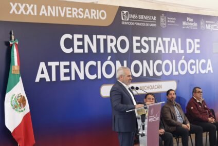 Anuncia Bedolla ampliación del Centro Estatal de Atención Oncológica