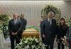 En compañía de su familia, Bedolla despide al ingeniero Cárdenas y reconoce su papel en el México moderno