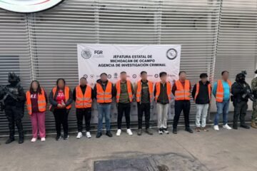 ¡Golpe a la delincuencia en Copándaro! Detienen a siete por despojo y extorsión agravados