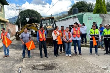 Inician pavimentaciones en Urén y Santo Tomás