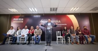 La transformación tiene respaldo ciudadano y se fortalece con la organización del pueblo: Torres Piña