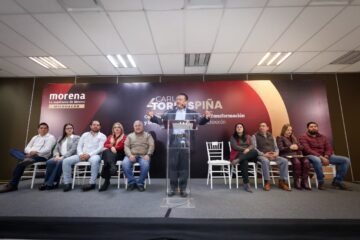 La transformación tiene respaldo ciudadano y se fortalece con la organización del pueblo: Torres Piña