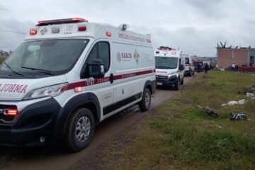 Atiende CRUM a lesionados tras colapso de cimbra en construcción en Morelia
