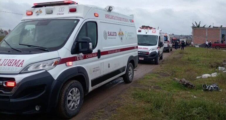 Atiende CRUM a lesionados tras colapso de cimbra en construcción en Morelia Atiende CRUM a lesionados tras colapso de cimbra en construcción en Morelia