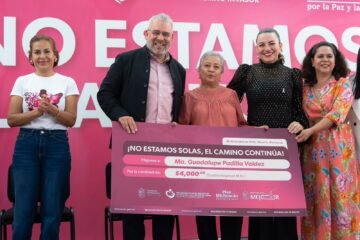 Entrega Bedolla mil 640 apoyos a mujeres con cáncer; destaca 95% de esperanza de vida en Michoacán