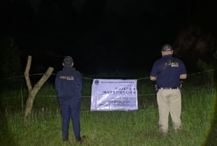 Realiza FGE cateo en predio de Caltzontzin por posibles delitos contra el ambiente
