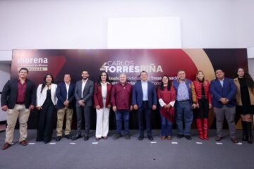 Liderazgos de Morena reconocen el resultado del proceso interno y cierran filas con Torres Piña Liderazgos de Morena reconocen el resultado del proceso interno y cierran filas con Torres Piña