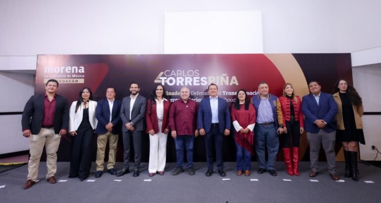Liderazgos de Morena reconocen el resultado del proceso interno y cierran filas con Torres Piña