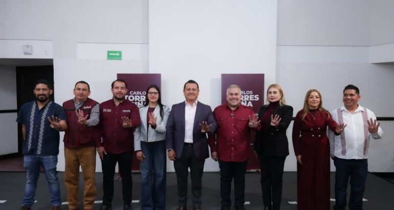 Tras proceso interno, comienza etapa de organización y unidad en Morena: Carlos Torres Piña Tras proceso interno, comienza etapa de organización y unidad en Morena: Carlos Torres Piña
