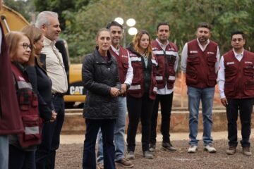 Durante visita de Sheinbaum, Conagua supervisa rehabilitación de plantas de tratamiento del Lago de Pátzcuaro