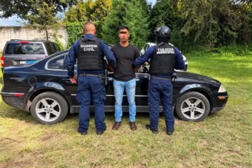 Detienen en Zitácuaro a presunto responsable de robo con arma y cartuchos