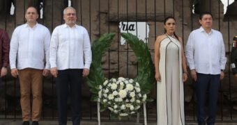Preside Bedolla el 212 Aniversario del Decreto de la Constitución de Apatzingán; llama a defender la soberanía nacional